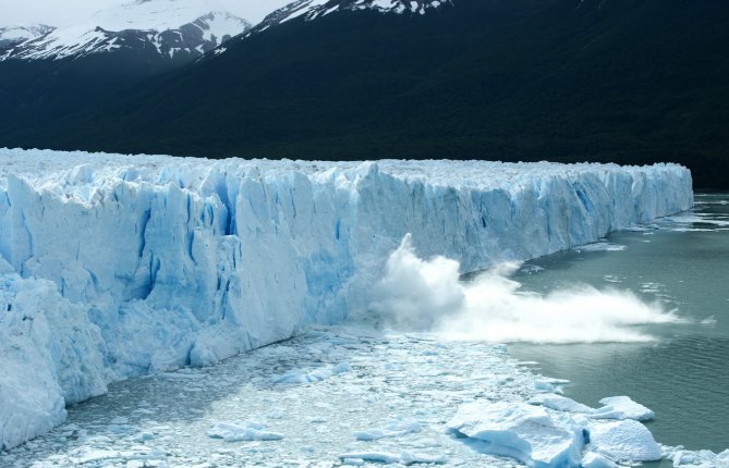 La glace, reflet des changements climatiques