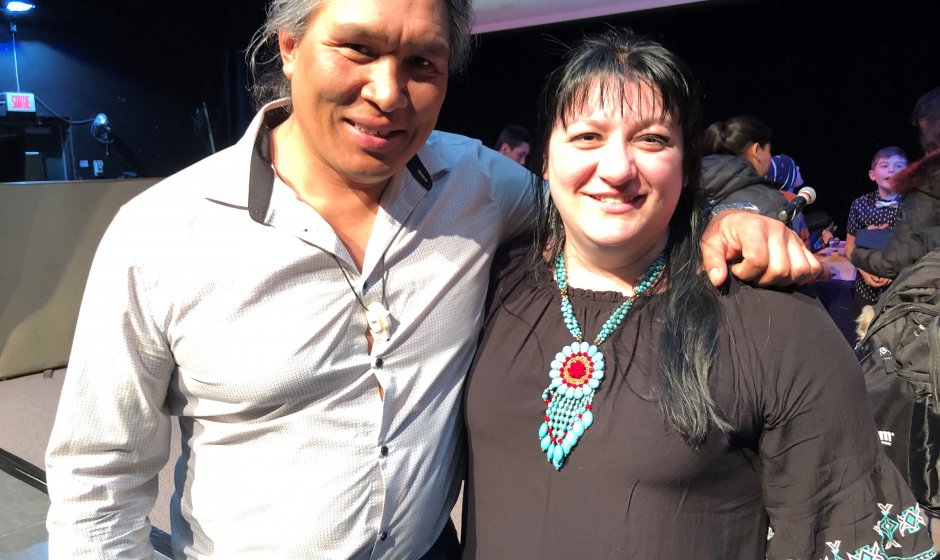 Participation de la professeure et biochimiste Isabel Desgagné-Penix à l'Expo-sciences autochtone Québec 2019, à Kuujjuaq au Nunavik.