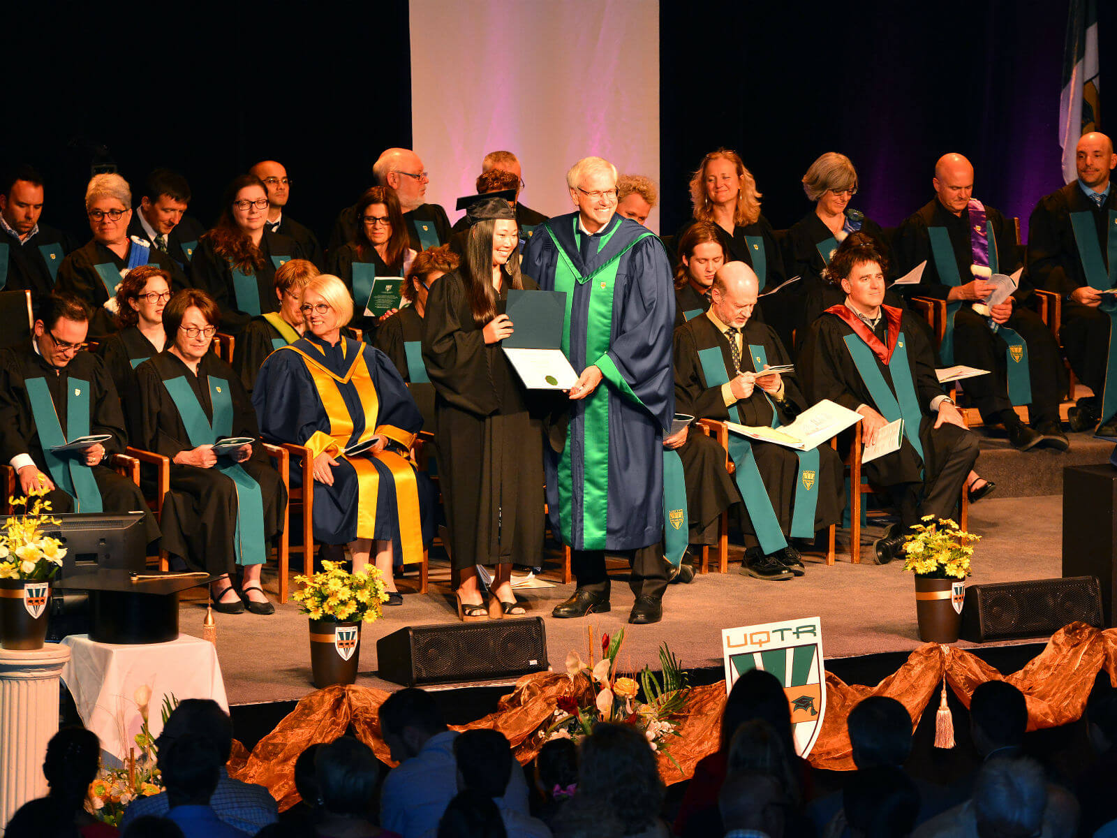 Pour ses 50 ans, l’UQTR remet 4 doctorats honoris causa lors de la collation des grades
