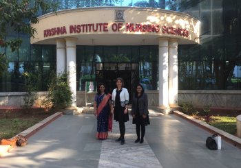 Collaboration entre l'UQTR et le Krishna Institute of Medical Sciences de l'Inde