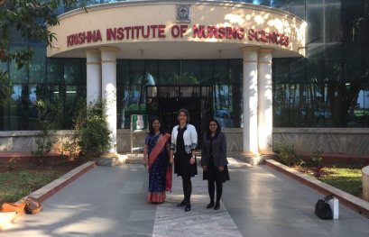 Collaboration entre l'UQTR et le Krishna Institute of Medical Sciences de l'Inde