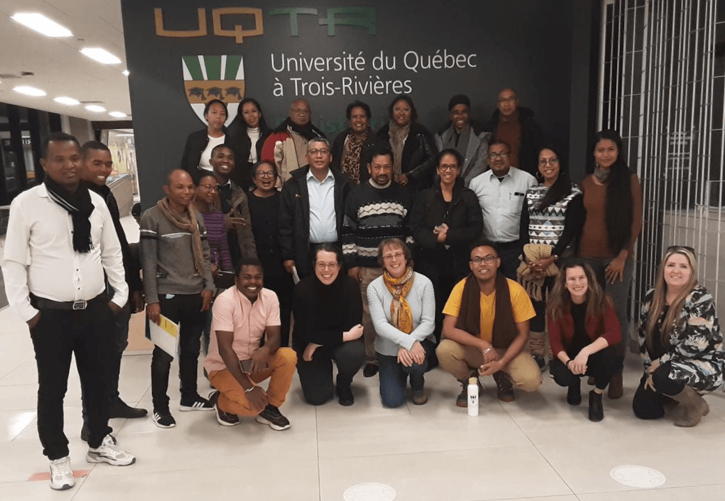 Une forte délégation malgache de conseillères et conseillers en entrepreneuriat du projet JMCT à l’UQTR