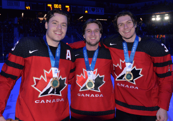 Trois Patriotes remportent la médaille d'or avec l'équipe canadienne