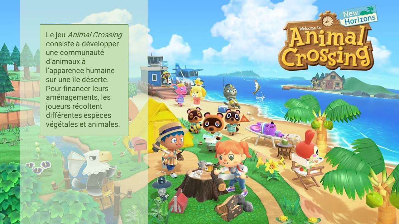 Animal Crossing : New Horizon (à partir de Nintendo.com)