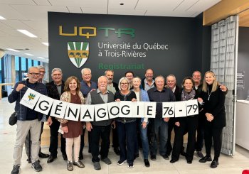 Retrouvailles mémorables pour les diplômés en génagogie de 1979 à l’Université du Québec à Trois-Rivières