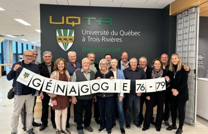 Retrouvailles mémorables pour les diplômés en génagogie de 1979 à l’Université du Québec à Trois-Rivières