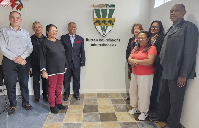 Visite d'une délégation de la Faculté de médecine de l'Université d'Antananarivo