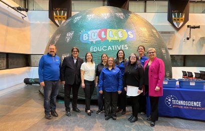 L'UQTR et Technoscience dévoilent la nouvelle Bulle éducative