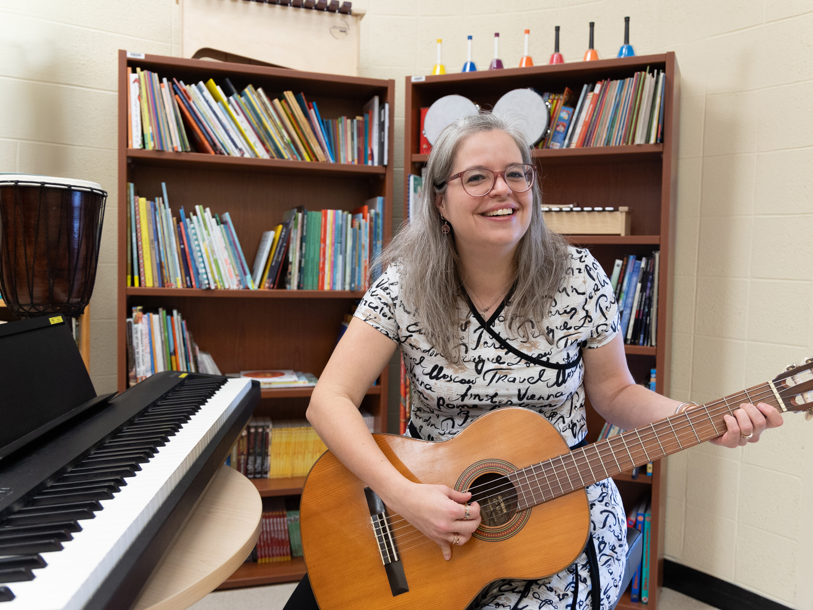 Andrée Lessard place la musique au service de l’enseignement