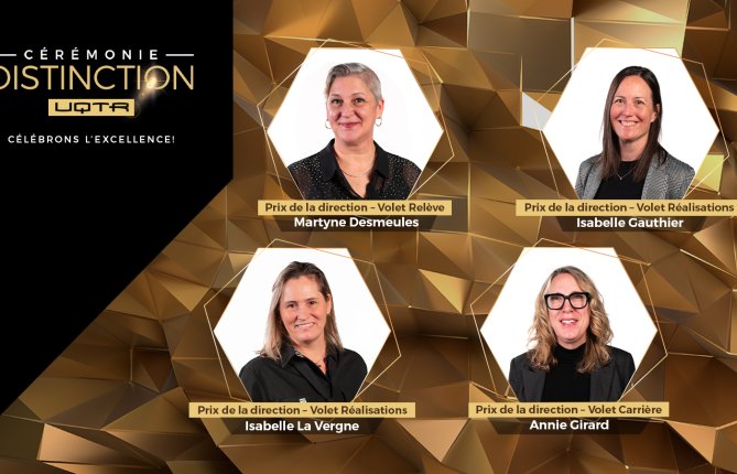 Cérémonie Distinction UQTR : la parole aux lauréates et lauréats
