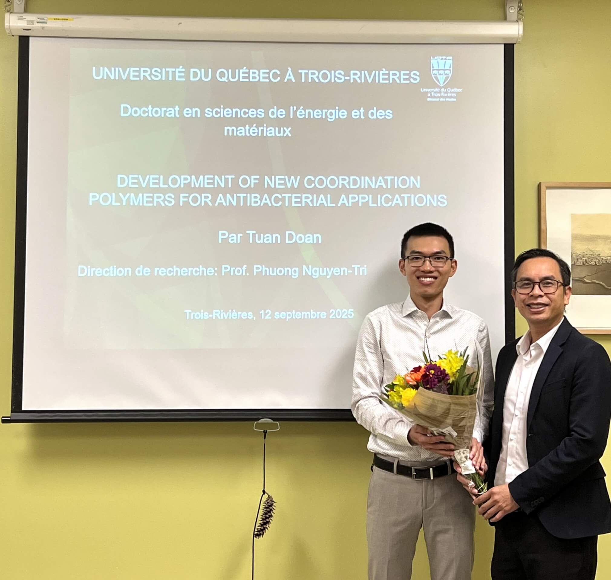 Development of New Coordination Polymers for Antibacterial Applications