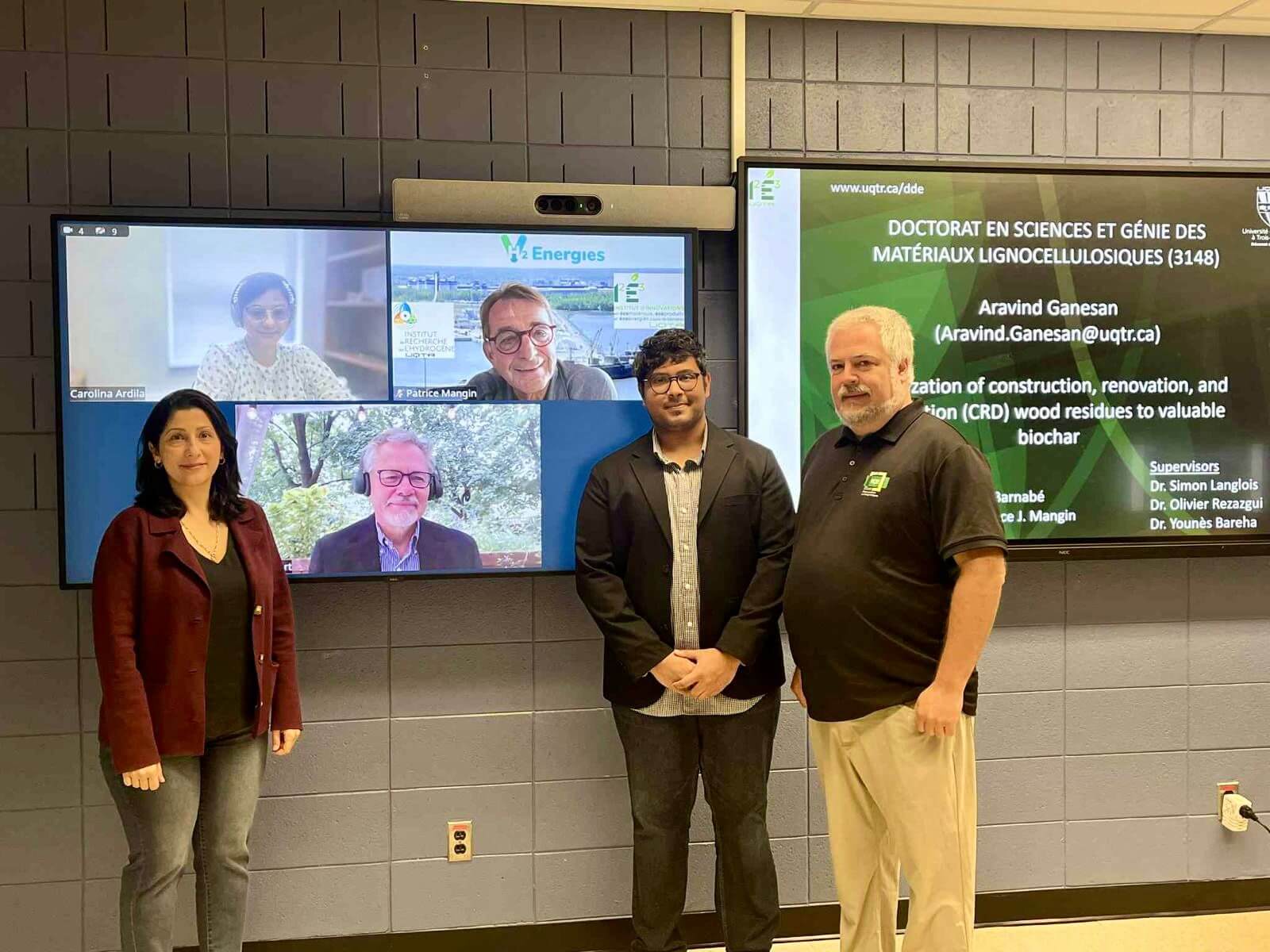 Valorisation des résidus de bois de construction, de rénovation et de démolition (CRD) en biocharbon de valeur