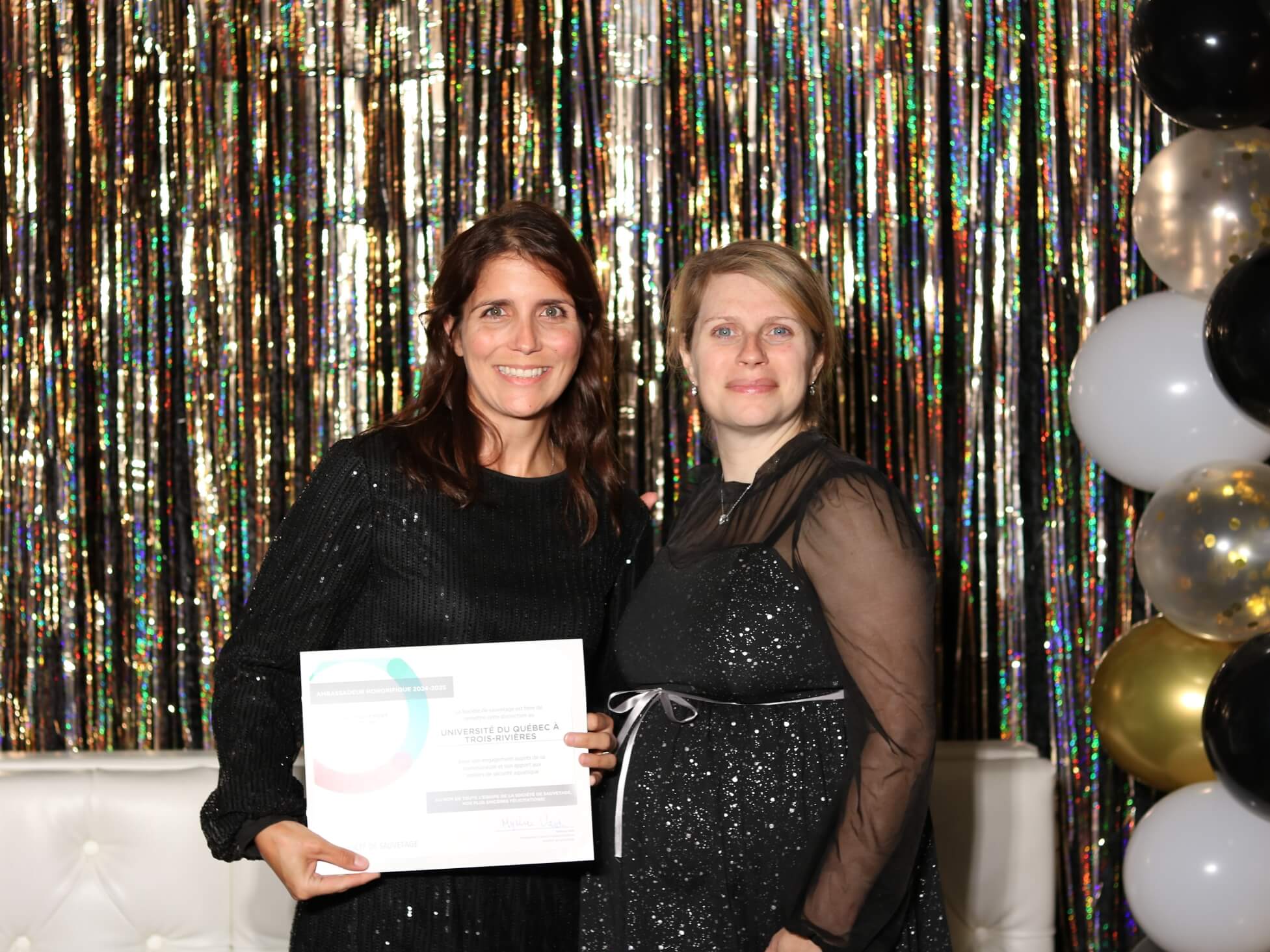 Le Département des sciences de l’activité physique honoré par la Société de sauvetage