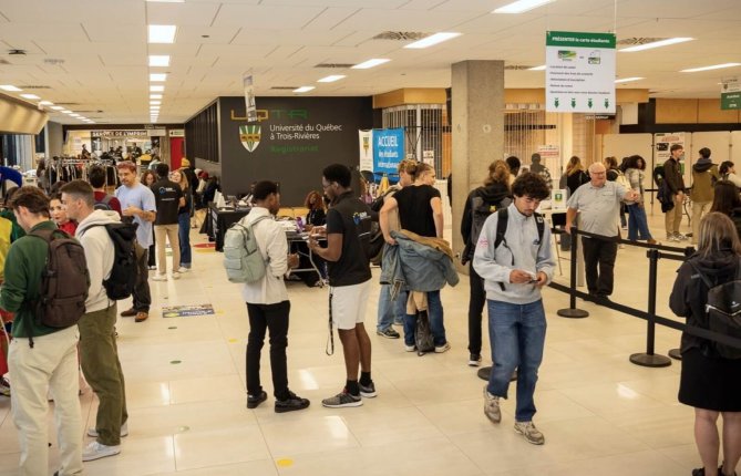 Le nombre d’inscriptions se maintient à l’UQTR
