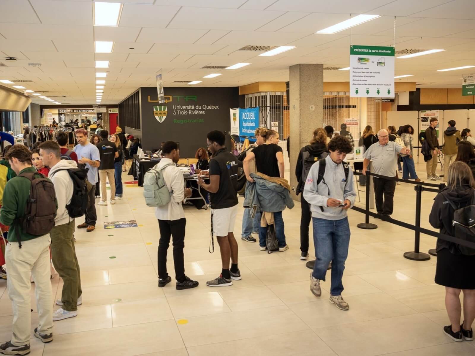 Le nombre d’inscriptions se maintient à l’UQTR