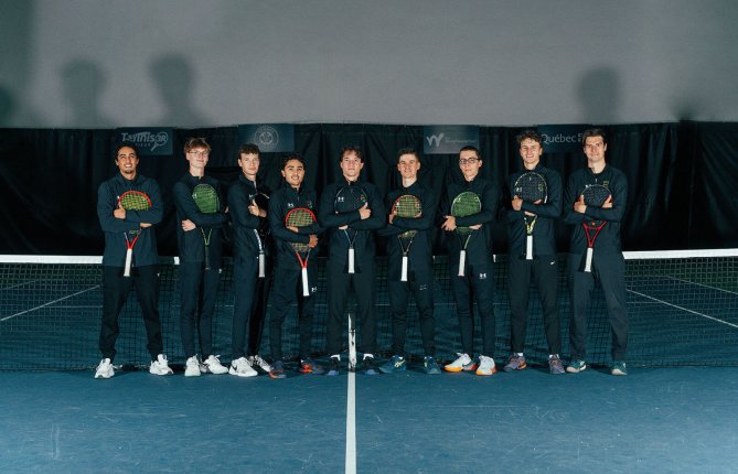 Une autre saison prometteuse pour le tennis universitaire masculin!