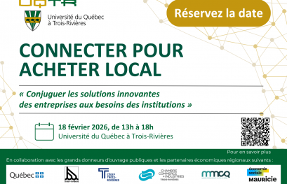 Connecter pour acheter local : le leadership de l'UQTR au service du bien commun