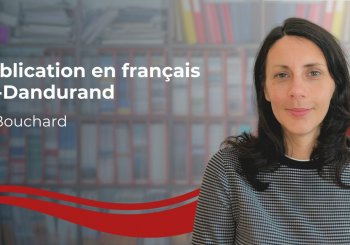 La professeure Isabelle Bouchard reçoit le Prix Louise-Dandurand