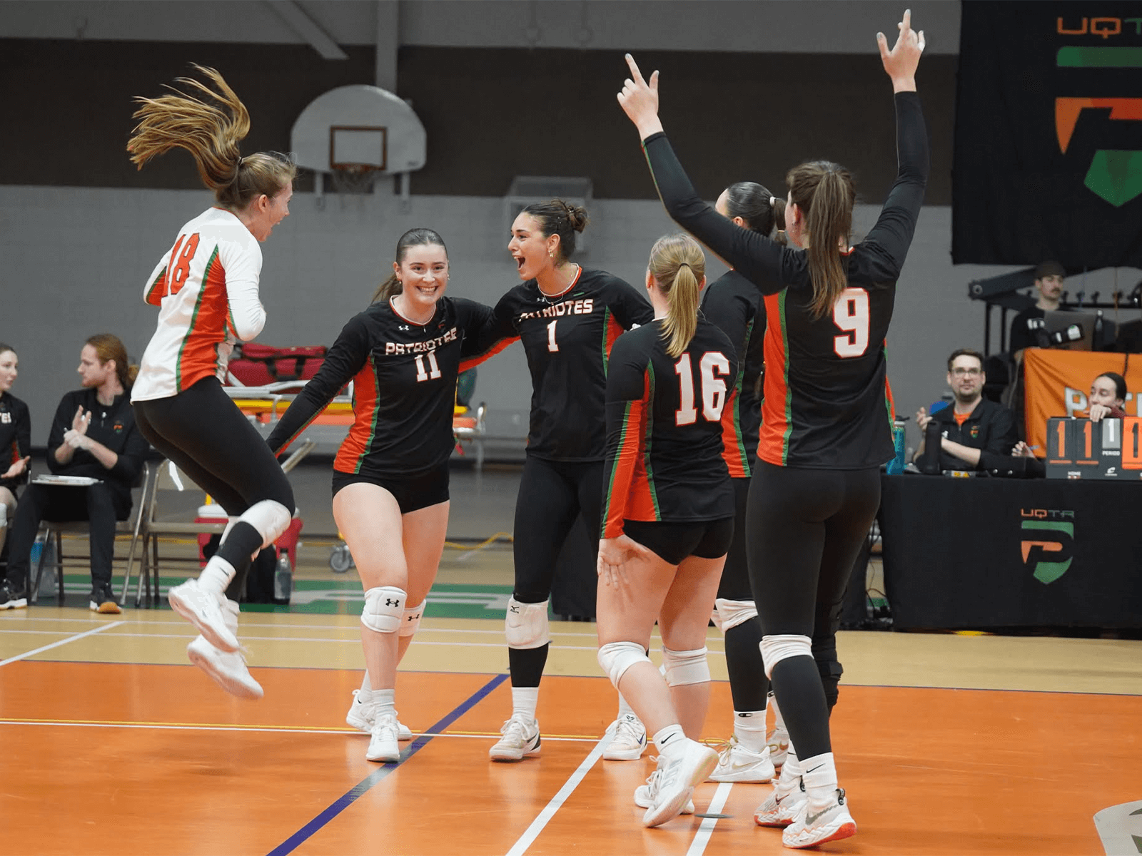 Les Patriotes tiennent tête à la deuxième équipe du classement RSEQ.