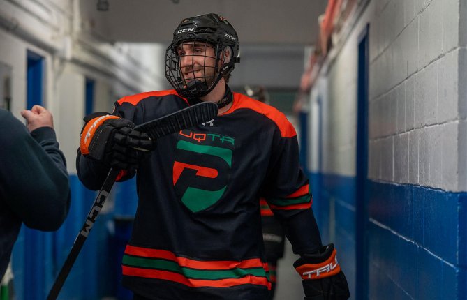 Olivier Boutin, un étudiant-athlète inspirant avec les Patriotes de l'UQTR