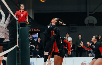 Camille Fortier, un pilier au centre du filet