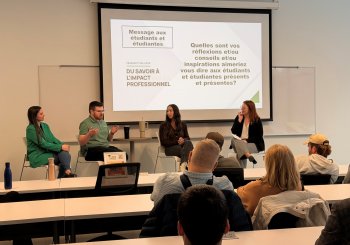 Un panel inspirant pour les cohortes du campus de l’UQTR à Drummondville