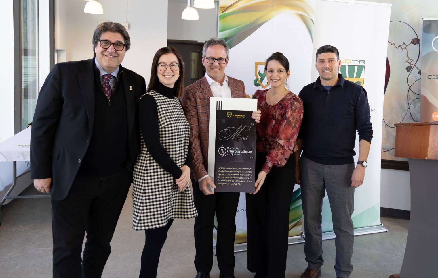 Un total de 140 000 $ à l’UQTR pour mieux soigner les maux de dos en Mauricie