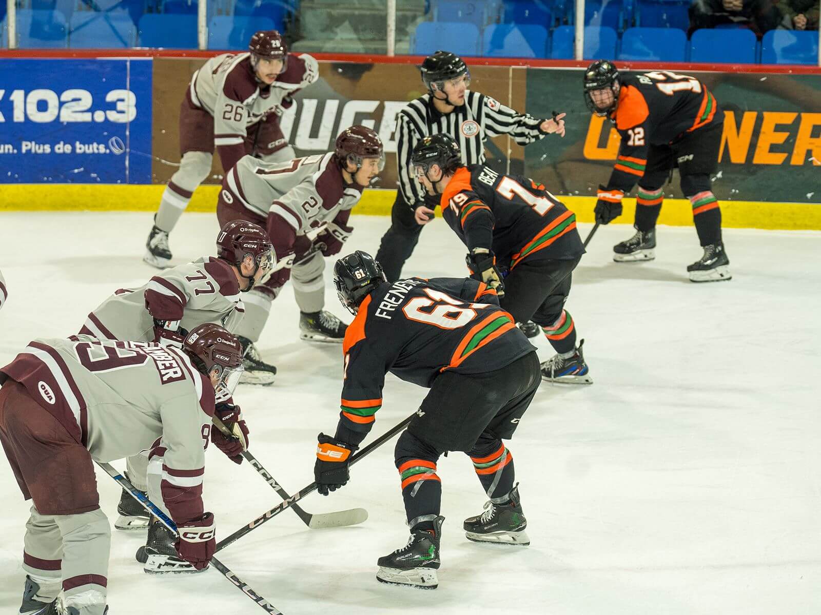 Place à la demi-finale de l’Est entre les Patriotes et les Gee-Gees!