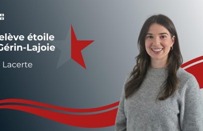 Rosalie Lacerte reçoit le Prix Relève étoile