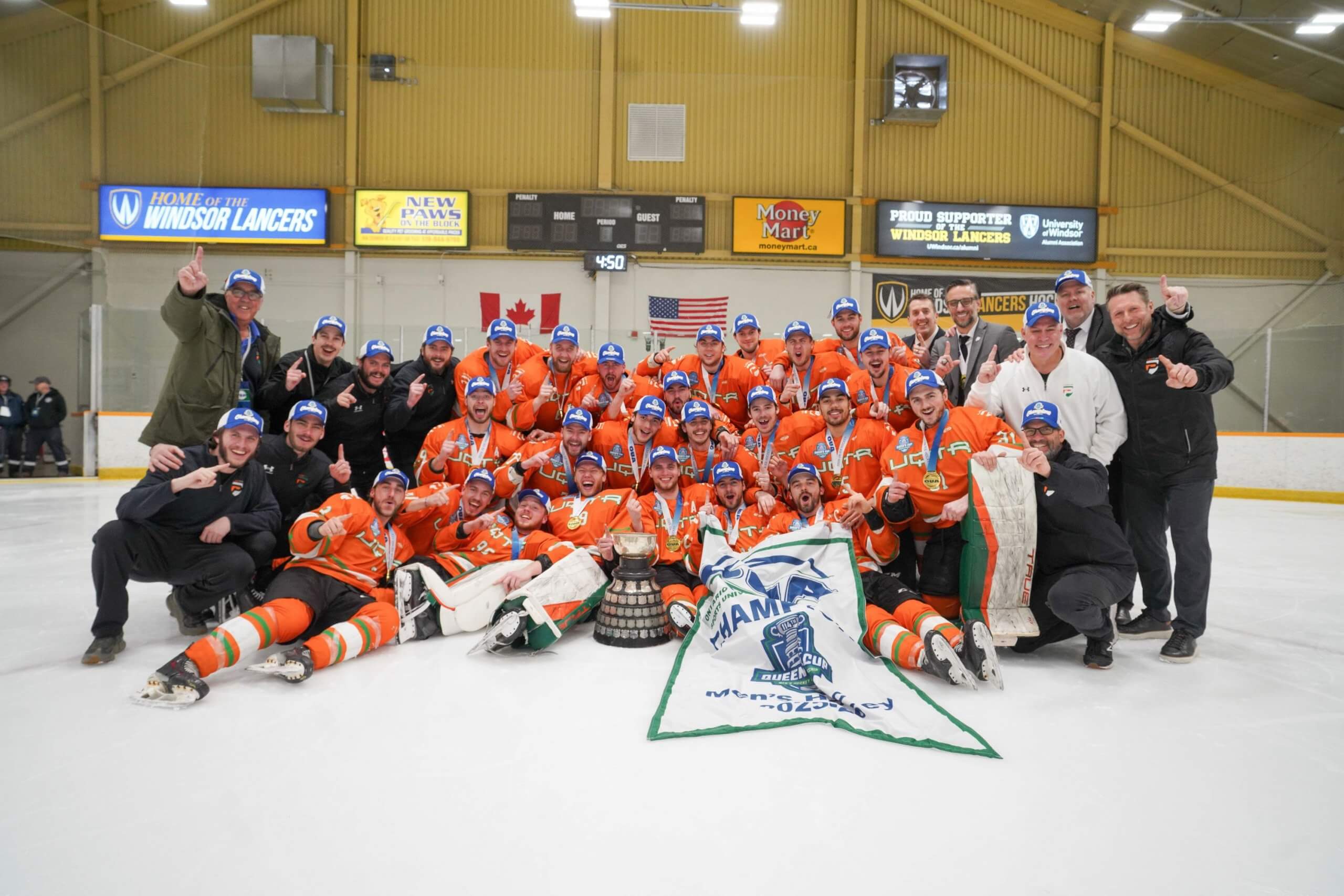 Les Patriotes remportent une 4e Coupe Queen’s en 5 saisons!