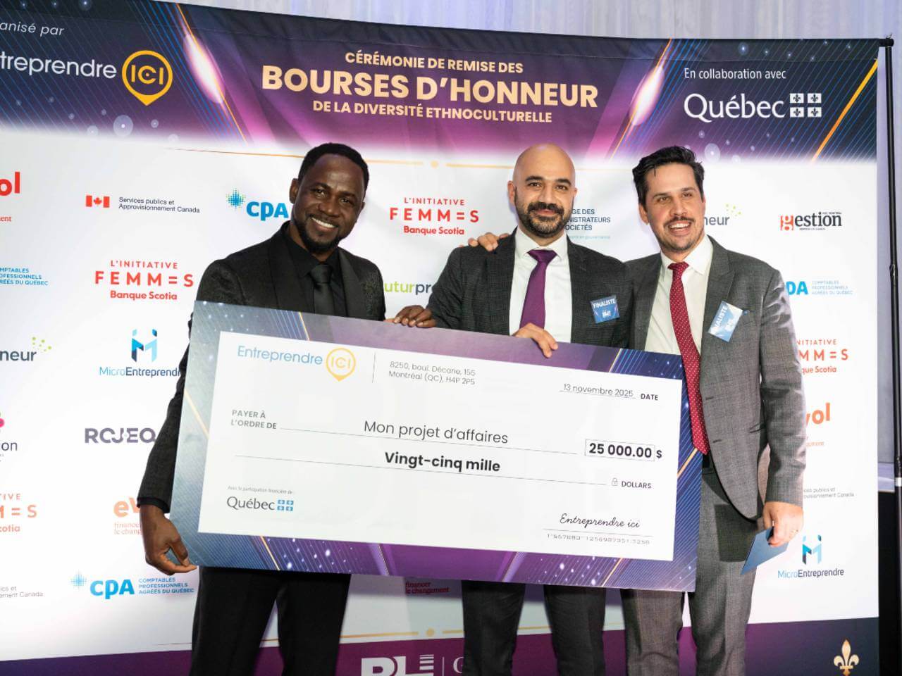 Bourses d’honneur Entreprendre ICI : un levier clé pour les entrepreneurs issus de la diversité au Québec