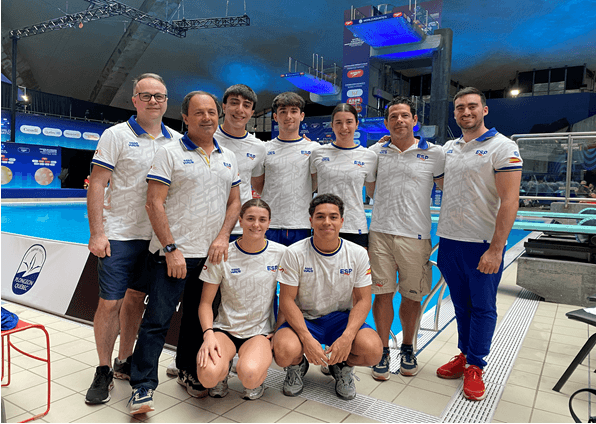 Le chiropraticien Jean-Luc Gauthier plonge avec l’Espagne