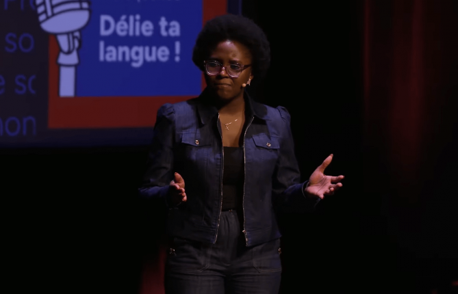 Délie ta langue : performance inspirée de Jemima Longri en finale nationale