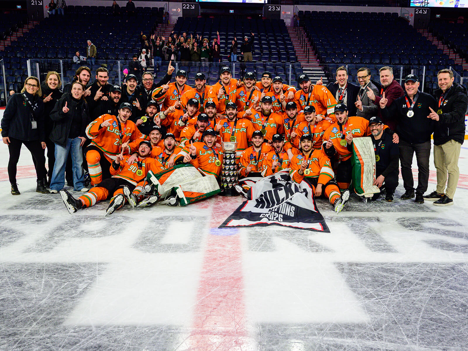 Les Patriotes sont champions canadiens!