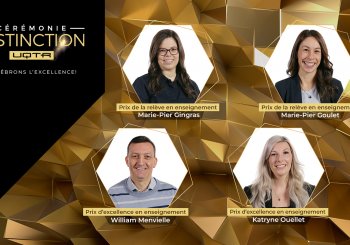 Cérémonie Distinction UQTR : la parole aux lauréates et lauréats