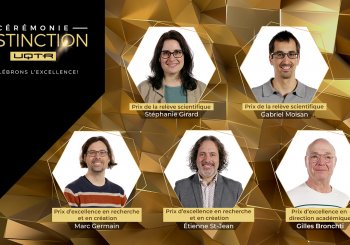 Cérémonie Distinction UQTR : la parole aux lauréates et lauréats