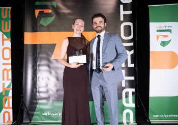 Cameron O'Grady et Conor Frenette nommés athlètes de l'année à l'UQTR!