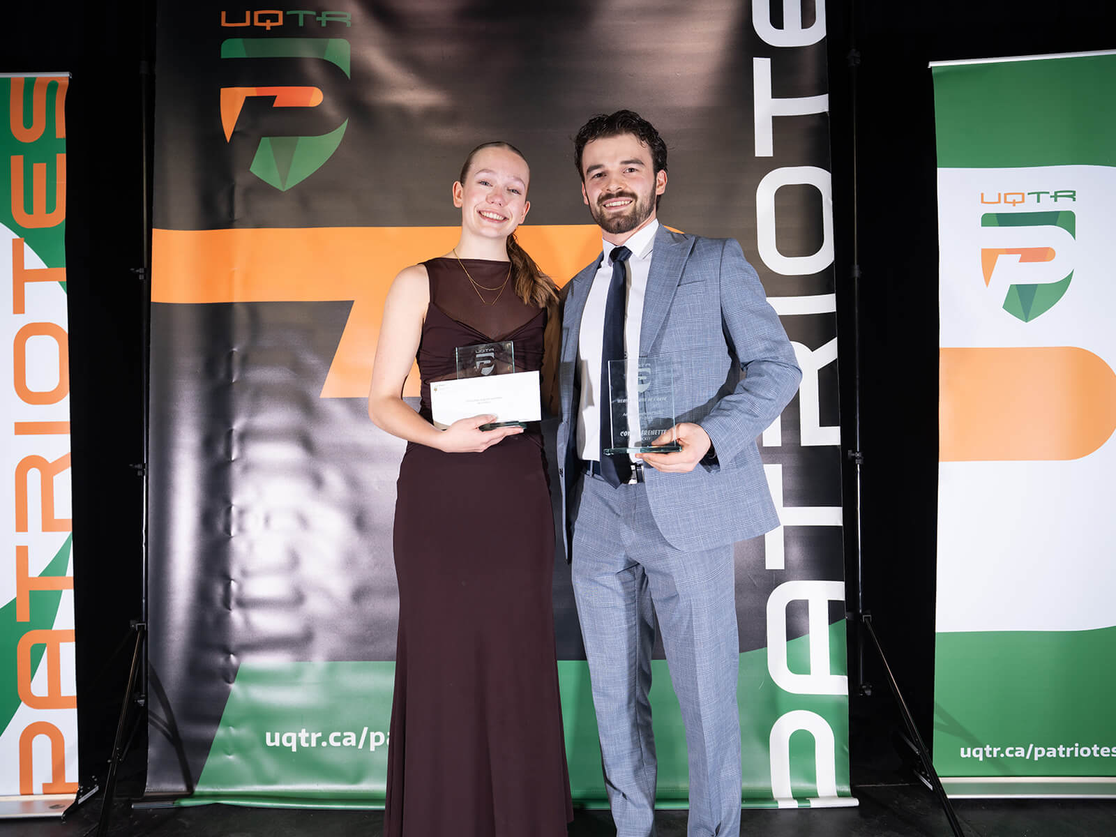 Cameron O&rsquo;Grady et Conor Frenette nommés athlètes de l&rsquo;année à l&rsquo;UQTR!