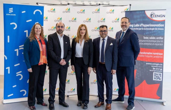 CENGN s’associe au CNIMI et à Ericsson pour ouvrir un Living Lab de fabrication de pointe en 5G privée