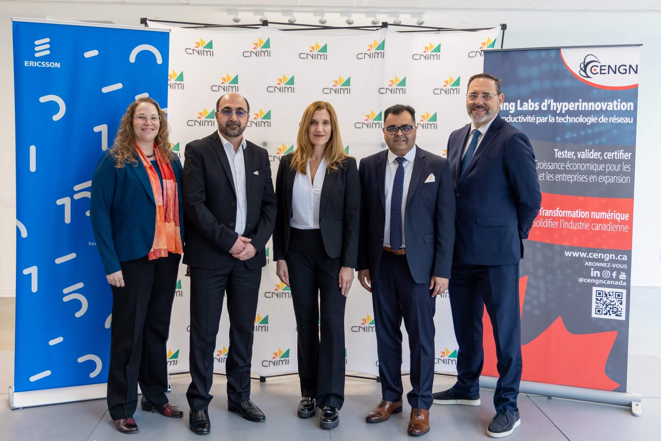 CENGN s’associe au CNIMI et à Ericsson pour ouvrir un Living Lab de fabrication de pointe en 5G privée