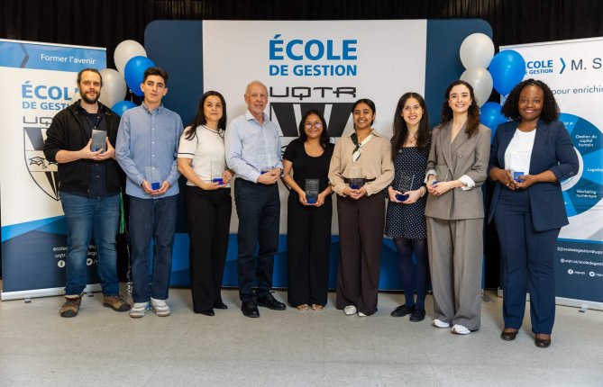 La recherche à l’École de gestion de l'UQTR : Un événement qui s’enracine!