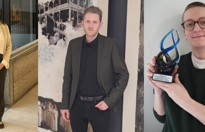 Prix de la meilleure thèse : trois personnes diplômées récompensées