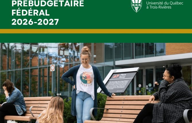 L'UQTR presse Ottawa de mieux soutenir la recherche francophone