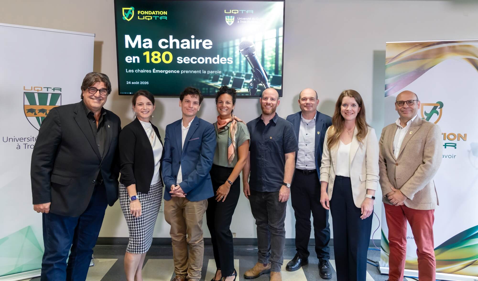 L&rsquo;UQTR dévoile sa nouvelle cohorte Émergence