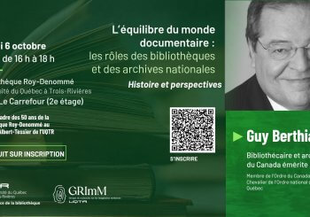 Guy Berthiaume en conférence à l’UQTR