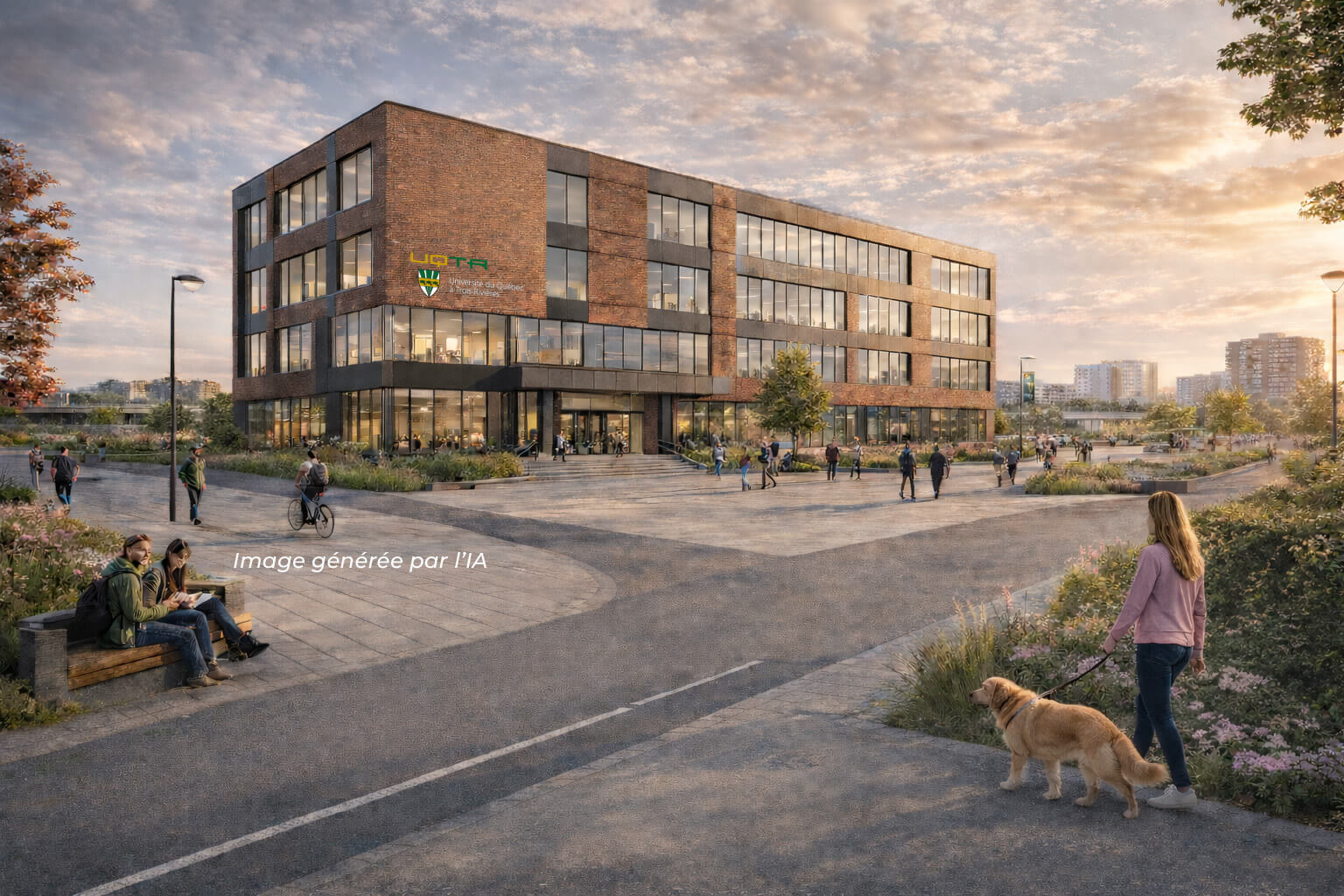 Le quartier universitaire de Terrebonne : une vision d’avenir pour l’UQTR et Lanaudière