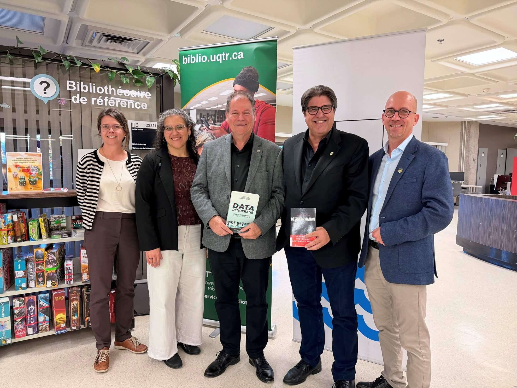 Les Bibliothèques municipales et celle de l’UQTR unissent leurs forces