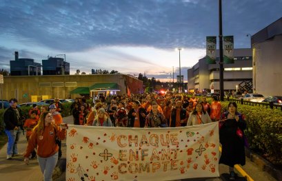 Quelque 700 personnes réunies à l’UQTR pour la Journée nationale de la vérité et de la réconciliation