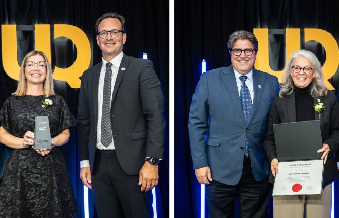 Cérémonie Excellence 2026 : Alexandra Lecours et Marie-Claude Trépanier à l’honneur