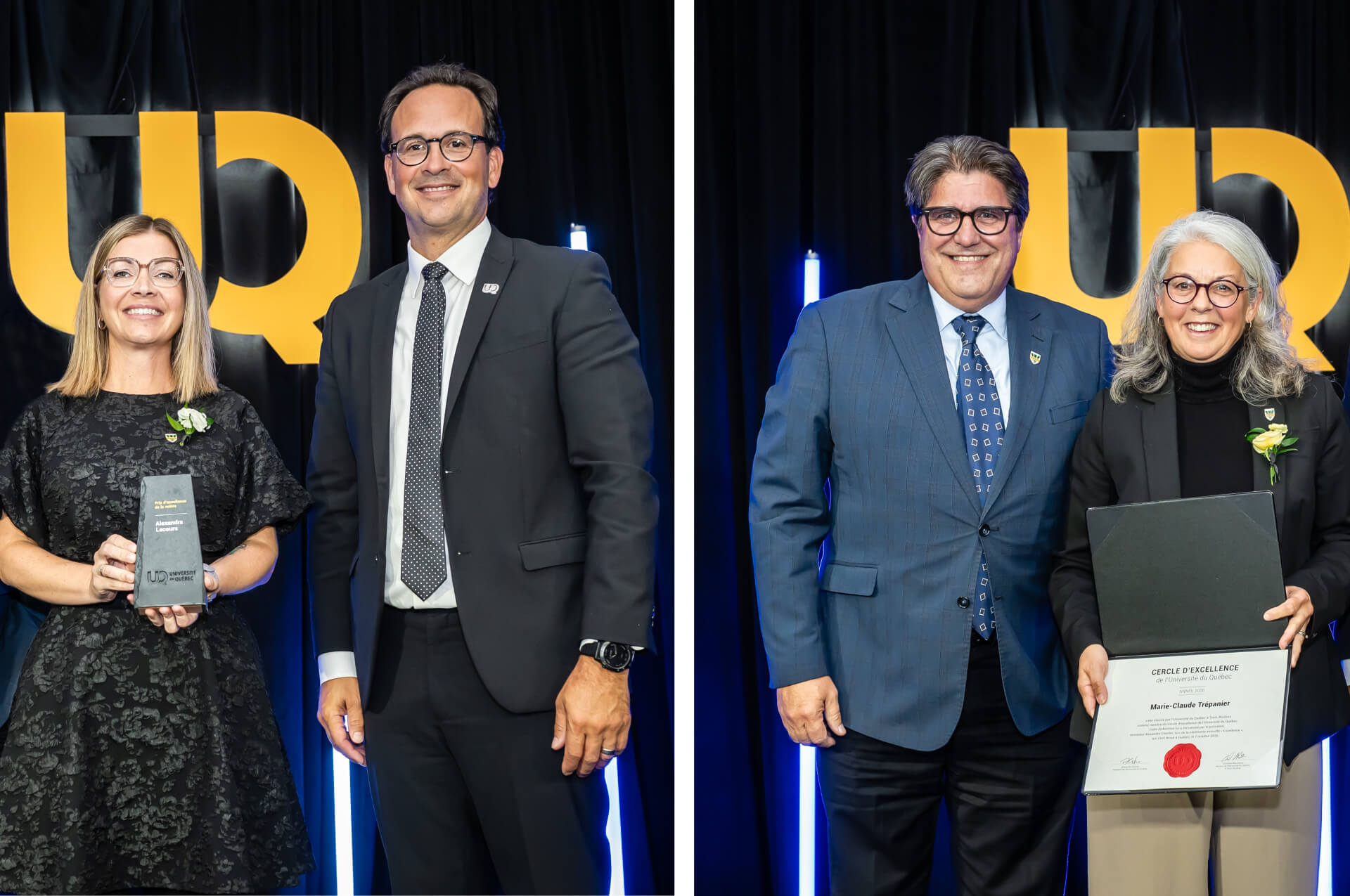 Cérémonie Excellence 2026 : Alexandra Lecours et Marie-Claude Trépanier à l’honneur